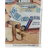 25x17 Signed Ron Petro Poster Classic 2002 EMPI VW Show Volkswagen Art Irvine CA Bug Van