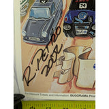 25x17 Signed Ron Petro Poster Classic 2002 EMPI VW Show Volkswagen Art Irvine CA Bug Van