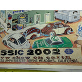 25x17 Signed Ron Petro Poster Classic 2002 EMPI VW Show Volkswagen Art Irvine CA Bug Van