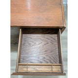 72" x 36" x 29" Kimball Wood Mahogany MCM Office Meeting Executive Desk Dock Work Table 5 Drawers Keys Furniture