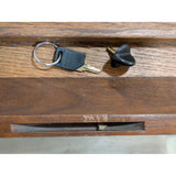 72" x 36" x 29" Kimball Wood Mahogany MCM Office Meeting Executive Desk Dock Work Table 5 Drawers Keys Furniture