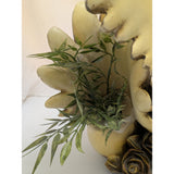 18" Wings of Love Romantic Swans Resin Sculpture Entwined Swan Necks Touch Of Grace MCM Bronze Finish
