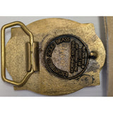 EO-5143 1978 Buckle Arizona J Lunge Morning Kachina The Great American Buckle Co. Solid Brass Native American