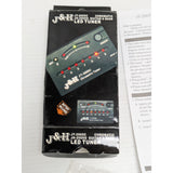 J&H JT-2005C Chromatic Guitar & Bass LED Tuner JH-2005G Lightweight Plastic Black