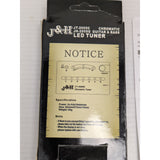 J&H JT-2005C Chromatic Guitar & Bass LED Tuner JH-2005G Lightweight Plastic Black