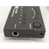 J&H JT-2005C Chromatic Guitar & Bass LED Tuner JH-2005G Lightweight Plastic Black