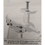 KitchenAid Sausage Stuffer Attachment SSA For Mixers DIY Fun