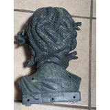 2011 MAGIC POWER HALLOWEEN PROP MEDUSA SNAKE HEAD BUST LIGHTS TALKS SNAKES MOVE