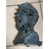 2011 MAGIC POWER HALLOWEEN PROP MEDUSA SNAKE HEAD BUST LIGHTS TALKS SNAKES MOVE