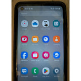 AS-IS 32GB Samsung Galaxy A21 Android Smartphone Black TracFone Front Facing Camera NOT WORKING SM-S215DL