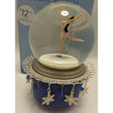 Kristi Yamaguchi 2002 Hallmark 1992 Winter Olympics Medalist Musical Snow Globe Ice Skating Skater Limited Edition