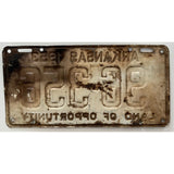 1953 96 356 Arkansas License Plate Porsche Land of Opportunity Vintage