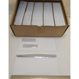 New 500 Double Window Security Envelopes Self Seal White Paper Blue Summit Supplies