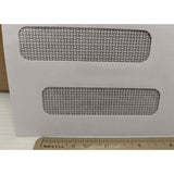 New 500 Double Window Security Envelopes Self Seal White Paper Blue Summit Supplies