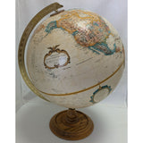 Replogle 12 Inch Diameter World Classic Series Table Globe Wood Base Vintage