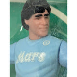 Diego Maradona Forza Campioni! Soccer Figurine Napoli Kenner 1990 Carded Plastic
