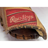 12.5 " TN 35 Roy Sievers Rawlings Trapper Endorsed Baseball Glove Mitt Leather LHT Vintage Personal Model