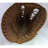 12.5 " TN 35 Roy Sievers Rawlings Trapper Endorsed Baseball Glove Mitt Leather LHT Vintage Personal Model