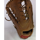 12.5 " TN 35 Roy Sievers Rawlings Trapper Endorsed Baseball Glove Mitt Leather LHT Vintage Personal Model