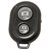 Bluetooth Remote Shutter Camera 360 IOS Android Compatibility Black Plastic Compact Design