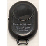 Bluetooth Remote Shutter Camera 360 IOS Android Compatibility Black Plastic Compact Design