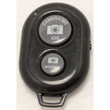 Bluetooth Remote Shutter Camera 360 IOS Android Compatibility Black Plastic Compact Design