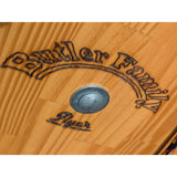 Butler Family Flyer Wooden Sled Pulk Large Handmade Real Wood Decorative Heavy Rope