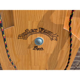 Butler Family Flyer Wooden Sled Pulk Large Handmade Real Wood Decorative Heavy Rope