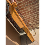Butler Family Flyer Wooden Sled Pulk Large Handmade Real Wood Decorative Heavy Rope