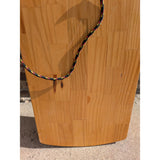 Butler Family Flyer Wooden Sled Pulk Large Handmade Real Wood Decorative Heavy Rope