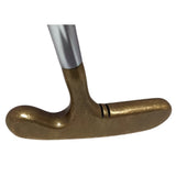 34" 34R Brass Acushnet Bulls Eye Standard Golf Putter RH/LH USA Club