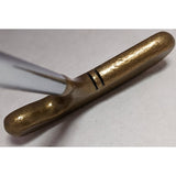 34" 34R Brass Acushnet Bulls Eye Standard Golf Putter RH/LH USA Club
