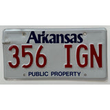 356 IGN Arkansas License Plate Porsche