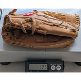 Dale Murphy Rawlings RBG36 Baseball Glove RHT Tan Leather Basket-Web Right Hand Throw