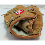 Dale Murphy Rawlings RBG36 Baseball Glove RHT Tan Leather Basket-Web Right Hand Throw