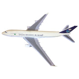 28" Saudi Arabian Airline 1:100 Boeing 747 Airplane Desktop Model Passenger Plane Jet B747-400