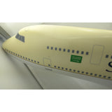 28" Saudi Arabian Airline 1:100 Boeing 747 Airplane Desktop Model Passenger Plane Jet B747-400
