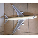 28" Saudi Arabian Airline 1:100 Boeing 747 Airplane Desktop Model Passenger Plane Jet B747-400