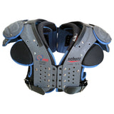 18-19" Large 802657 42-44" Schutt Varsity O2 Pro Football Shoulder Pads Blue/Gray All Purpose