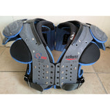 18-19" Large 802657 42-44" Schutt Varsity O2 Pro Football Shoulder Pads Blue/Gray All Purpose