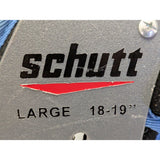 18-19" Large 802657 42-44" Schutt Varsity O2 Pro Football Shoulder Pads Blue/Gray All Purpose
