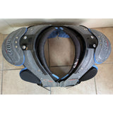 18-19" Large 802657 42-44" Schutt Varsity O2 Pro Football Shoulder Pads Blue/Gray All Purpose