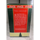 NO PUMPS - 1994 Coca-Cola Town Square Collection "Flying A" Service Station Christmas Decoration Ceramic