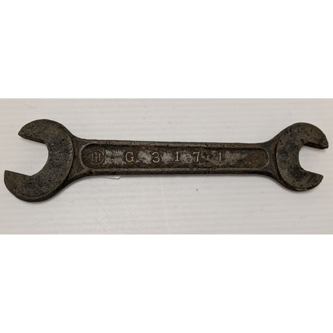 8" International Harvester IH G 3171 Double Open End Wrench Vintage