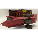 Tonka Sandloader Dump Truck Toy Red Yellow Metal Construction Vintage Double Headlights