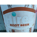 28" Hires Bottle Thermometer Root Beer Metal Sign Tin metal Rootbeer Vintage USA 4145