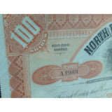 North Butte Mining Company 1912 Stock Certificate A Minnesota Corporation Mines Located in Montana