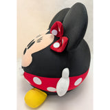 14" Disney Parks Minnie Mouse Plush Ball Round Squishy Red Polka Dots Yellow Shoes Polyester