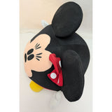14" Disney Parks Minnie Mouse Plush Ball Round Squishy Red Polka Dots Yellow Shoes Polyester