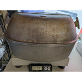 13 QT Guardian Service Ware Hammered Aluminum 19" Oval Roaster Turkey Pan Lid Pot USA XL